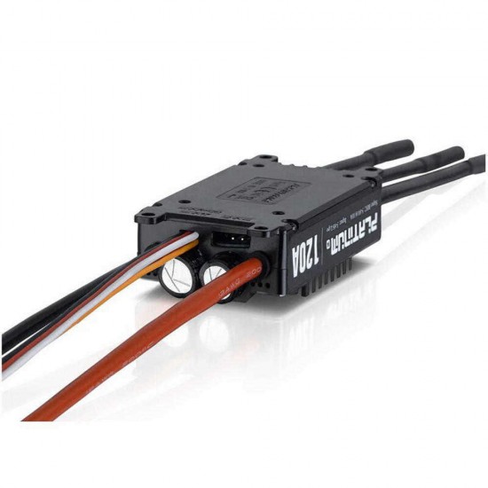 Hobbywing Platinum PRO 120A V4 3S-6S Brushless ESC With 8V 10A BEC For 500-550 Class RC Helicopter