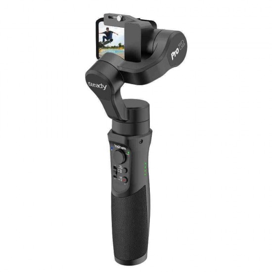 Hohem iSteady Pro 2 Upgraded Handheld Gimbal 3 A.xis Stabilizer for ALL Action Camera DJI OSMO Action Camera GoPro Hero 6/5/4/3 Sony RX0 SJCAM YI Eken Firefly Gopro Akaso