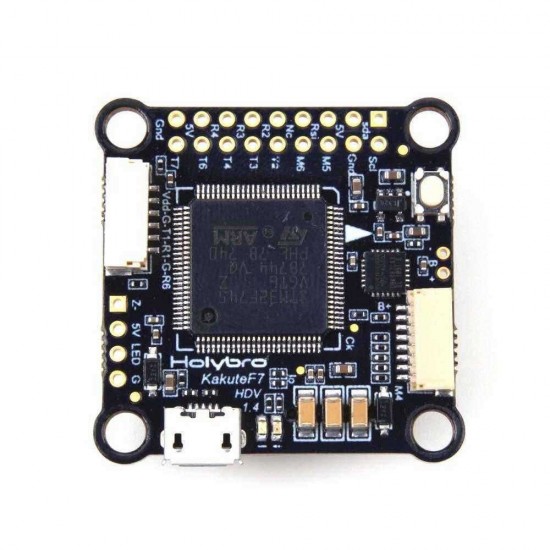 Holybro Kakute F7 HDV Flight Controller STM32F745 with Barometer compatible for DJI FPV 30.5x30.5mm 8g