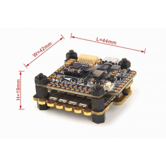 Holybro Kakute F7 V1.5 Flight Controller & 65A BL_32 Tekko32F3 Metal 4in1 ESC 4-6S Stack Combo for RC Drone