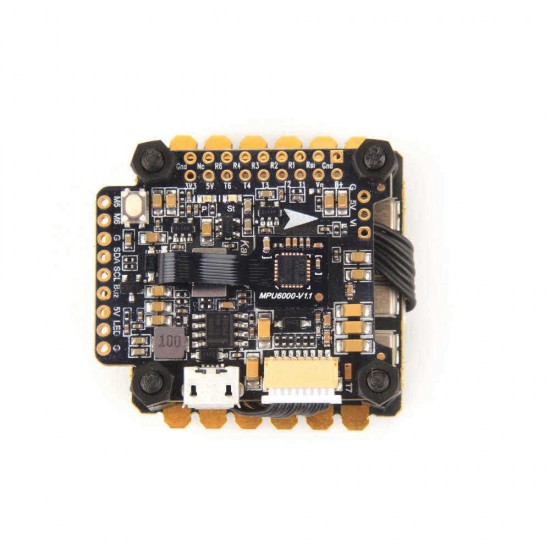 Holybro Kakute F7 V1.5 Flight Controller & 65A BL_32 Tekko32F3 Metal 4in1 ESC 4-6S Stack Combo for RC Drone