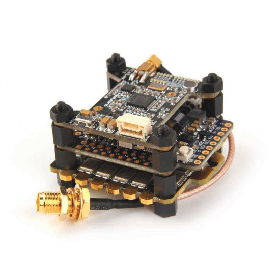 Holybro Kakute F7 V1.5 Flight Controller & Atlalt HV V2 40CH VTX & 65A BL_32 Tekko32 F3 Metal 4in1 ESC Combo