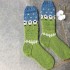 Knitted Casual Floral Underwear & Socks Tube Socks