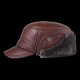 L/ XL/2XL Middle-aged First Layer Cowhide Windproof Trapper Hat Thicken Plus Velvet Hunting Hat