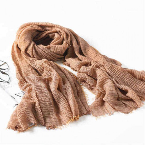 LYZA 200CM Winter Oversize Blanket Wrap Polyester Scarf Warm Shawl For Women Long Scarf