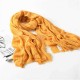 LYZA 200CM Winter Oversize Blanket Wrap Polyester Scarf Warm Shawl For Women Long Scarf