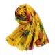 LYZA 200CM Women Soft Long Scarf Shawl Multifunction Digital Printing Sunscreen Beach Towel