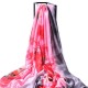 LYZA Women Long Flower Print Beach Shawl Casual Outdoor Anti-UV Soft Scarves