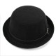 Ladies Hat  Korean Version Stylish Woolen Solid Little Dome British Retro Cap