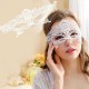 Lady Gril Sexy Black Lace Hollow Face Mask For Masquerade Party Fancy Costume Dress Half Face