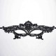 Lady Gril Sexy Black Lace Hollow Face Mask For Masquerade Party Fancy Costume Dress Half Face