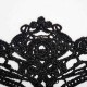 Lady Gril Sexy Black Lace Hollow Face Mask For Masquerade Party Fancy Costume Dress Half Face