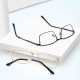 Lightweight Blue Light Blocking Optical Eyeglasses Business Metal Frame Computer Reading Glasses