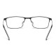 Lightweight Blue Light Blocking Optical Eyeglasses Business Metal Frame Computer Reading Glasses