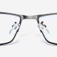 Lightweight Blue Light Blocking Optical Eyeglasses Business Metal Frame Computer Reading Glasses