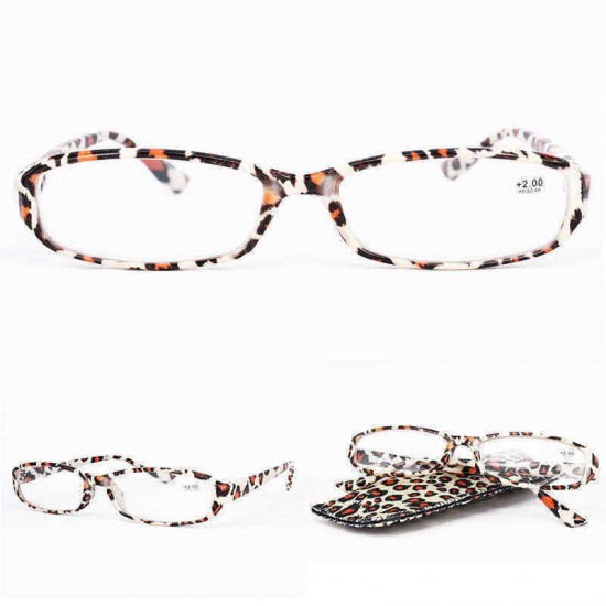 Lightweight Full Frame Floral Resin Reading Glasses Anti-Fatigue Computer Presbyopic Glasses