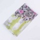 Linen Lightweight Peony Chiness Watercolor Painting Scarf Summer Breathable Flower Shawl For Women