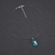 Luminous Starry Dried Flower Pendant Necklace Casual Style Necklace For Women