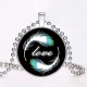 Luminous Steampunk Skull Glow Light Charm Men Women Necklace