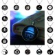 Luminous Steampunk Skull Glow Light Charm Men Women Necklace