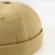 Melon Hat Summer Thin Section Hip Hop Landlord Hat Retro Leisure Street Brimless Hats