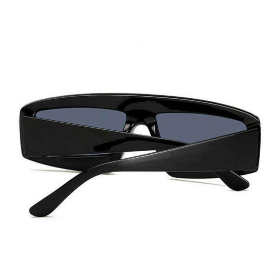 Men Anti-UV PC Lens Glasses Irregular Square Sunglasses