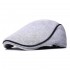 Men Casual Cotton Painter Beret Caps Outdoor Visor Forward Hat