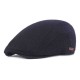 Men Cotton Beret Caps Forward Caps Outdoor Travel Hats Retro Hat