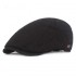 Men Cotton Beret Caps Forward Caps Outdoor Travel Hats Retro Hat