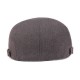 Men Cotton Beret Caps Forward Caps Outdoor Travel Hats Solid Berets