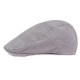 Men Cotton Double-Sided Adjustable Painter Beret Caps Newsboy Cabbie Flat Hat