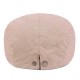 Men Cotton Double-Sided Adjustable Painter Beret Caps Newsboy Cabbie Flat Hat