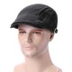 Men Cotton Letter Embroidered Double-Sided Adjustable Painter Beret Hat Newsboy Flat Caps