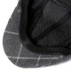 Men Cotton Retro Plaid Painter Beret Hat Outdoor Winter Newsboy Ivy Flat Caps