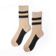 Men Cotton Stripe Patchwork Ankle Socks Low Cut Outdoor Sport Sneaker Slippers Sock