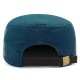 Men New Washed Cotton Flat Top Hats Adjustbale Fashion Outdoor Military Cap Peaked Cap Visor