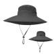 Men Outdoor Mesh Breathable Sunscreen Wide Brim UV Protection Fishing Sun Hat