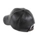 Men PU Leather Retro Baseball Cap Printed With Logo Outdoor Warm Cap