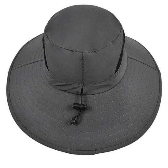 Men Plus Size Sunscreen Wide Brim UV Protection Fishing Hat Outdoor Summer Sun Hat