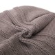 Men Plus Velvet Knit Hat Scarf Set Vintage Winter Thicken Earmuffs Beanie Hat With Neck Cover