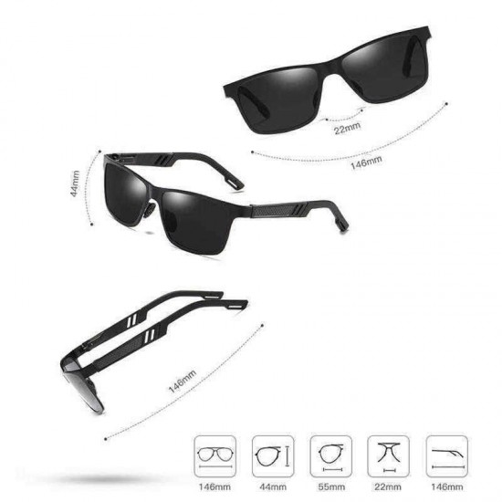 Men Polarizer Full Frame Motion Sunglasses Driving Sunglasses Fishing Glasses New Sunglasses