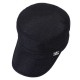 Men Simple Vogue Linen Solid Color Flat Hats Sunshade Casual Outdoors Adjustable Caps