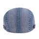 Men Summer Denim Beret Caps Forward Caps Outdoor Travel Visors Retro Hat