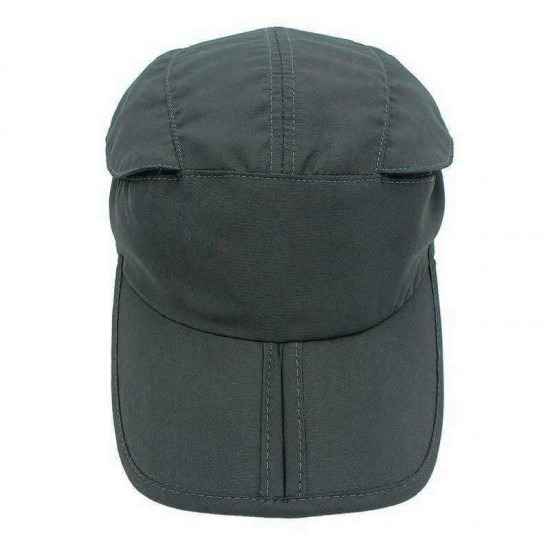 Men Summer Outdoor Quick-drying Breathable Riding Baseball Cap Leisure Sun Protection Visor Hat