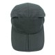 Men Summer Outdoor Quick-drying Breathable Riding Baseball Cap Leisure Sun Protection Visor Hat