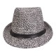 Men Summer Woven Straw Hat Outdoor Sun Protection Wild Brimmed Jazz Hat Visor