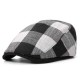 Men Unisex Summer Adjustable Cotton and Linen Painter Beret Caps