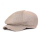 Men Vintage Painter Thin Beret Caps Gentleman Octagonal Newsboy Cap