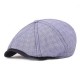 Men Visor Linen Newsboy Beret Caps Outdoor Casual Cabbie Ivy Flat Hat