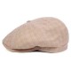 Men Visor Linen Newsboy Beret Caps Outdoor Casual Cabbie Ivy Flat Hat